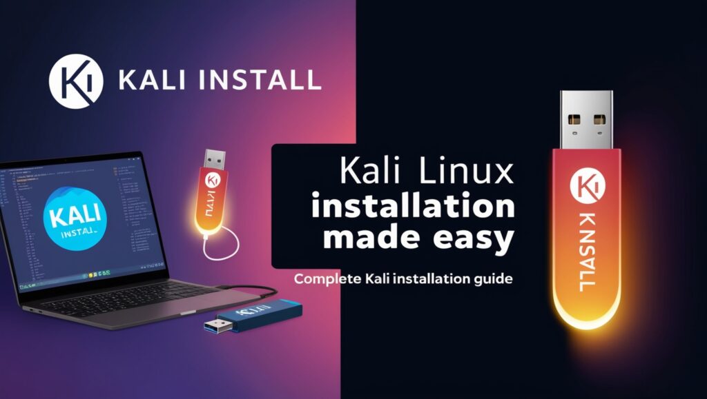kali linux installation steps