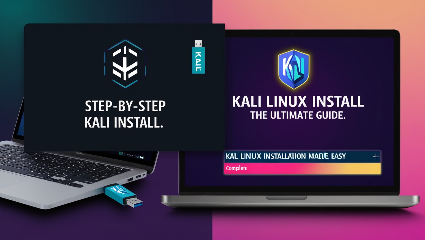 kali linux installation steps