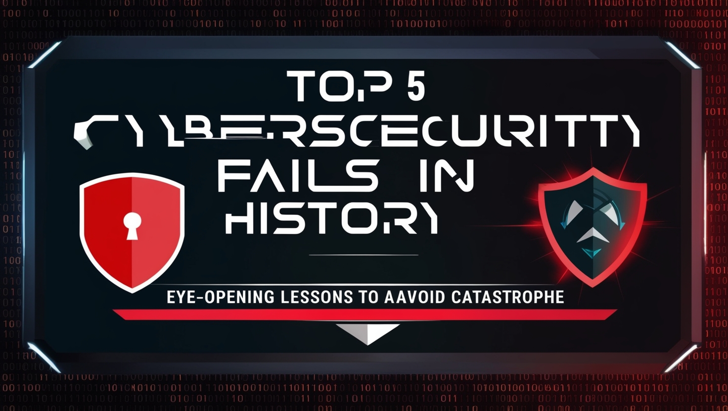 Top 5 Cybersecurity Fails in History